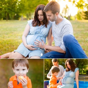 CLAIRE, MAXIME & LUCIEN  Séance Grossesse et Famille à Nancy 